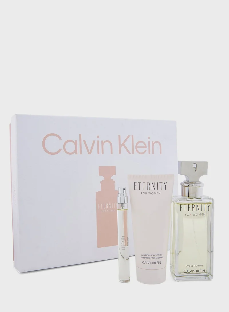كالفن كلاين مجموعة هدايا إيتيرنيتي ومان أو دو بارفان - 100 مل، التوفير 31%