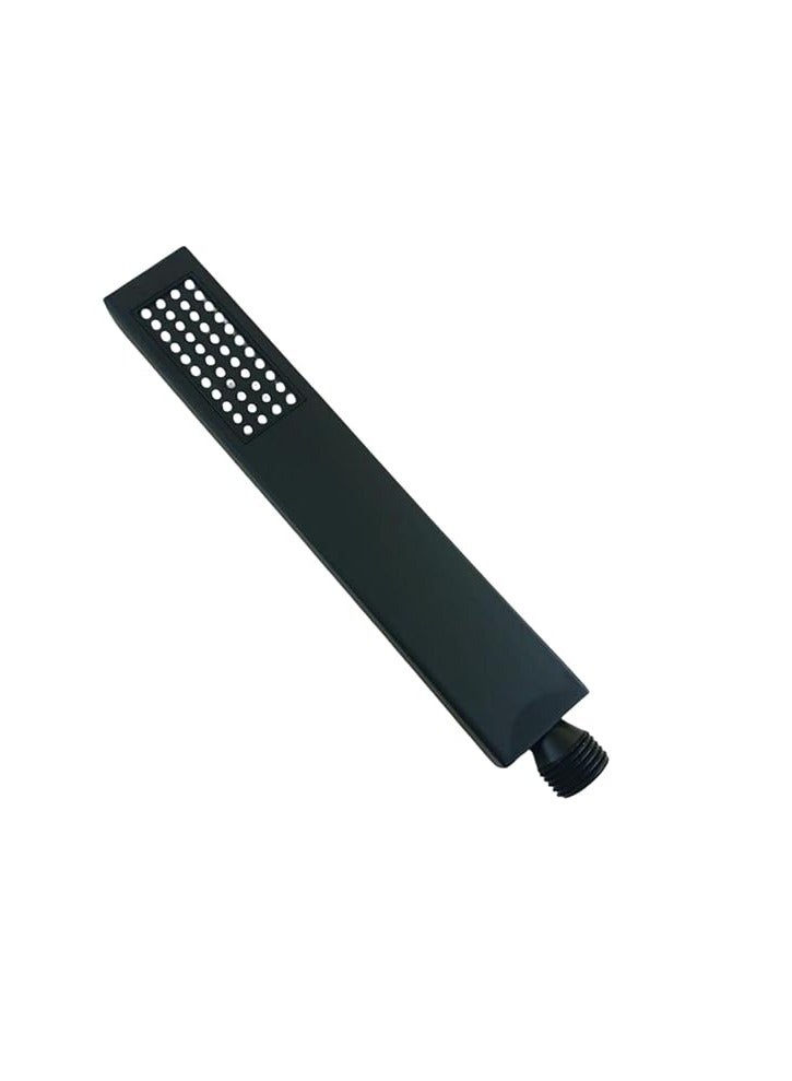 Metal Hand Shower Head (Square Black) - Image 1