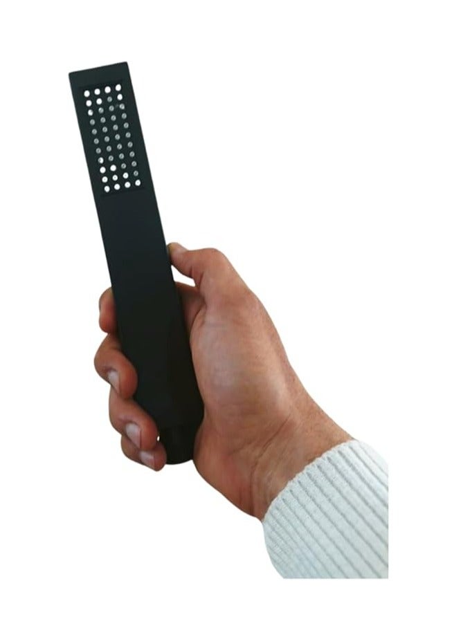 Metal Hand Shower Head (Square Black) - Image 4