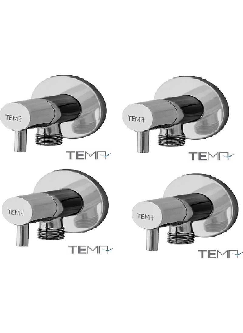 Tema - 4 Pieces Prima WC Bidet Faucet with Rosette 693000 - Image 1