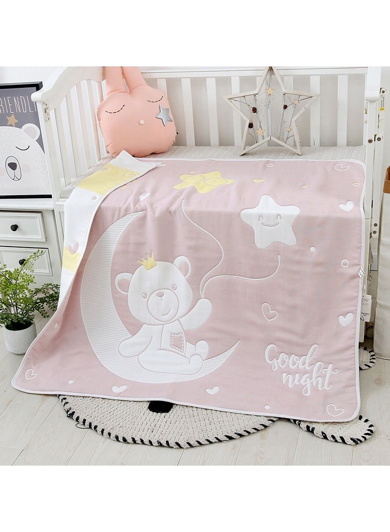 Pure Cotton Cartoon Printed Bath Towels