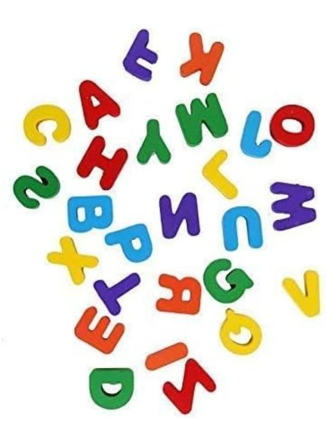 Wooden Alphabet Puzzle Board with 3D Letter Blocks – English ABC Learning - Image 4