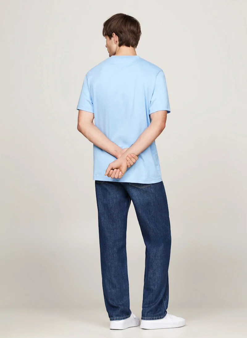 TOMMY HILFIGER Logo Crew Neck Short Sleeve T-Shirt