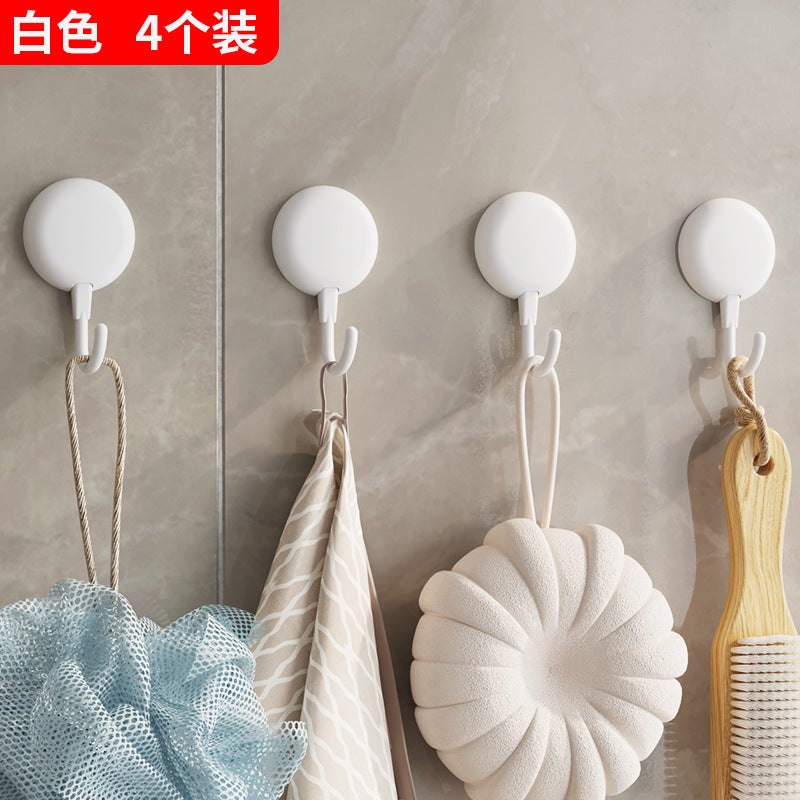 Hook Strong Sticky Hook Non-Perforated Non-Marking Bathroom Kitchen Hook Clothes Kitchen Wall Hanging Super Sticky Fixer - Image 1