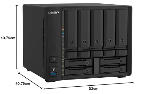 QNAP QNAP TS932PX NAS Tower Ethernet LAN Black Alpine AL324  - Image 2