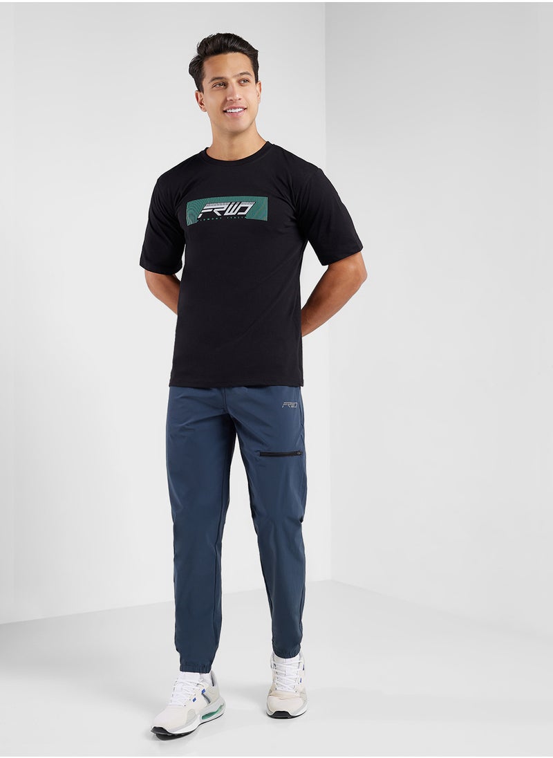 FRWD - Linear Oversized Tee - Image 1