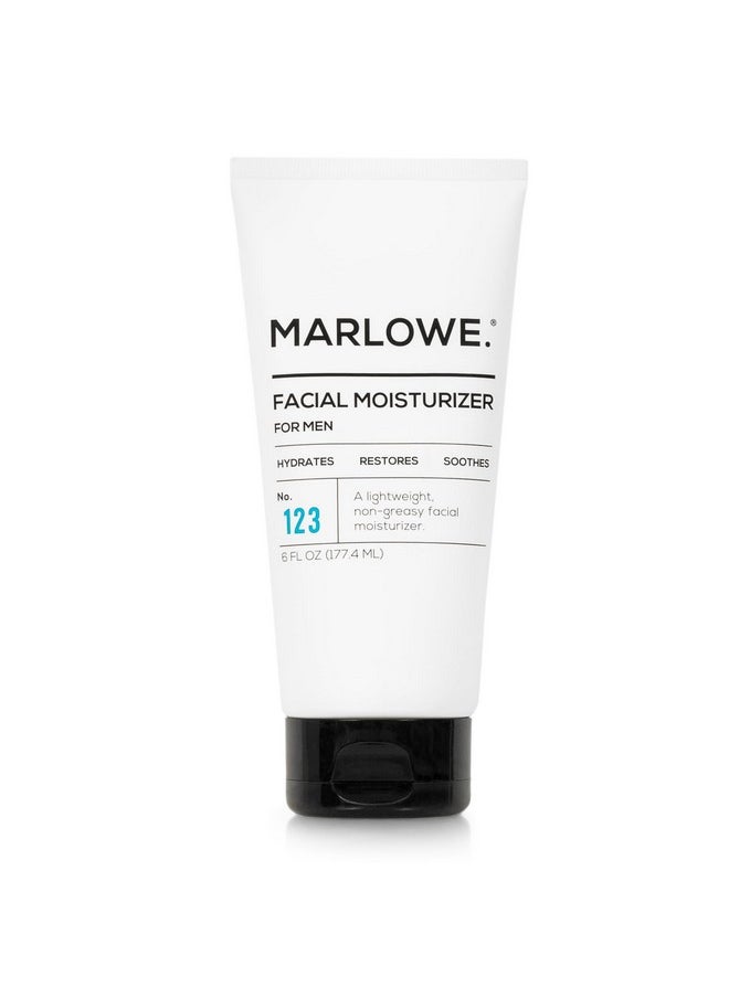 MARLOWE. M BLEND Marlowe. No. 123 Men'S Facial Moisturizer 6 Oz ; Lightweight Daily Face Lotion For Men ; Includes Natural Extracts To Hydrate Soothe & Restore  - Image 1