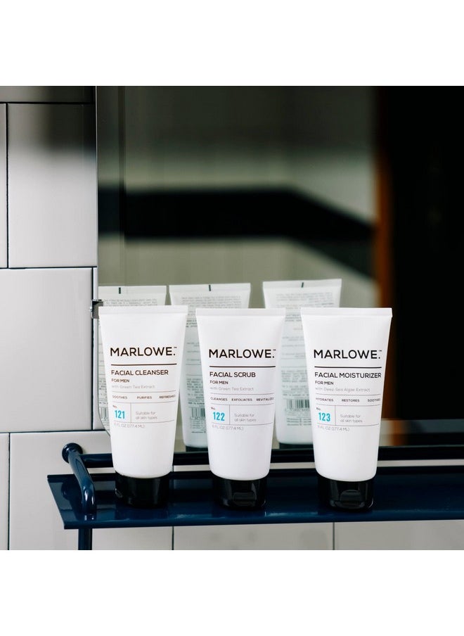 MARLOWE. M BLEND - Marlowe. No. 123 Men'S Facial Moisturizer 6 Oz ; Lightweight Daily Face Lotion For Men ; Includes Natural Extracts To Hydrate Soothe & Restore - Image 1