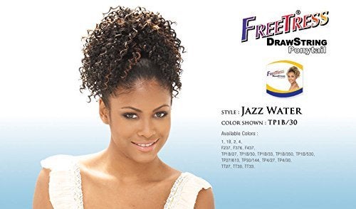 Freetress Braids ShakeNGo Synthetic Hair PonyTail Jazz Water Color 1B