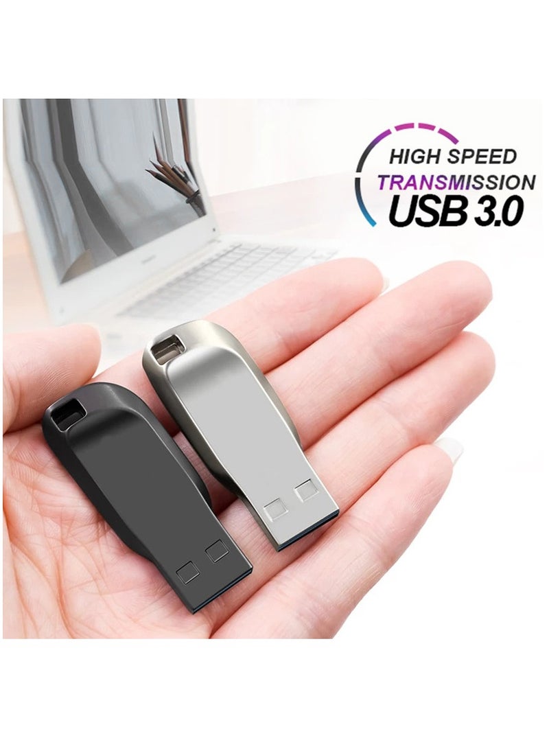 1TB USB 3.0 High speed Flash Metal Pen Drive Waterproof Black - Image 3
