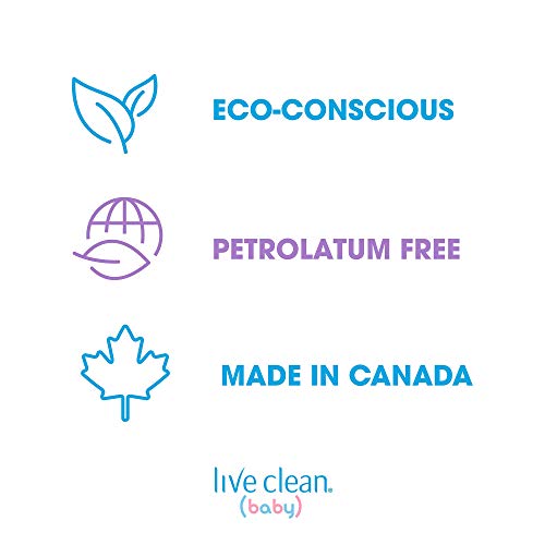 Live Clean غسول وحمام فقاعات للأطفال من لايف كلين، مهدئ لوقت النوم، 10 أونصات - Image 4