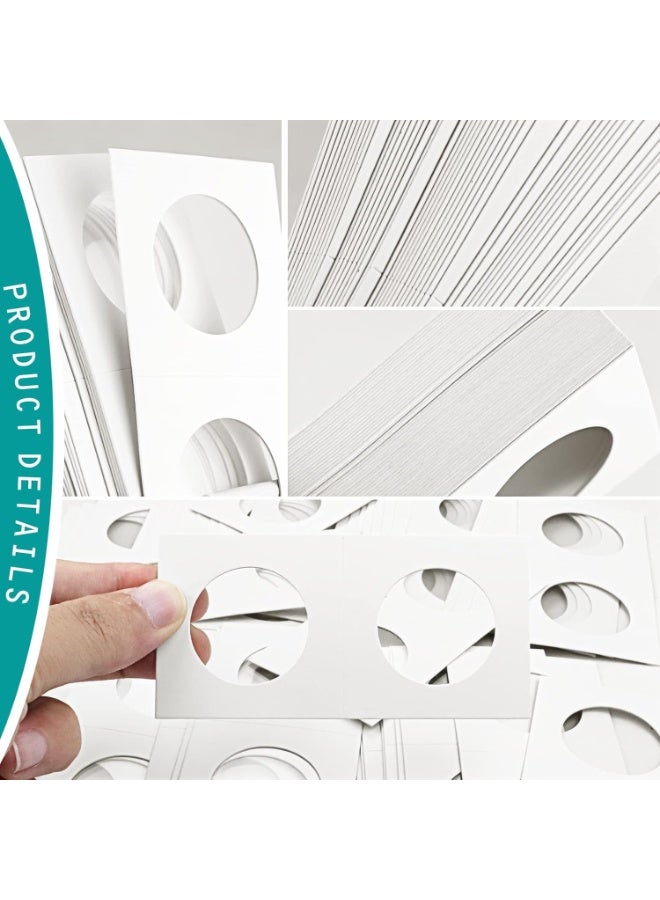 Coin Flips 10 Assorted Sizes 1000Pcs Coin Holders for Colletors The Coin Collection Supplies The Coin Cardboard Coin Flips for Coin Collection (10 assorted size 1000pcs) - Image 3