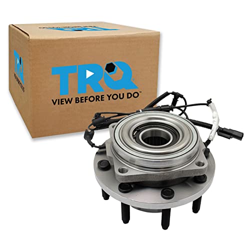 TRQ Front Rear Wheel Bearing & Hub Assembly 4WD with ABS Sensor Compatible with 2017-2022 Ford F-250 Super Duty F-350 Super Duty - Image 2