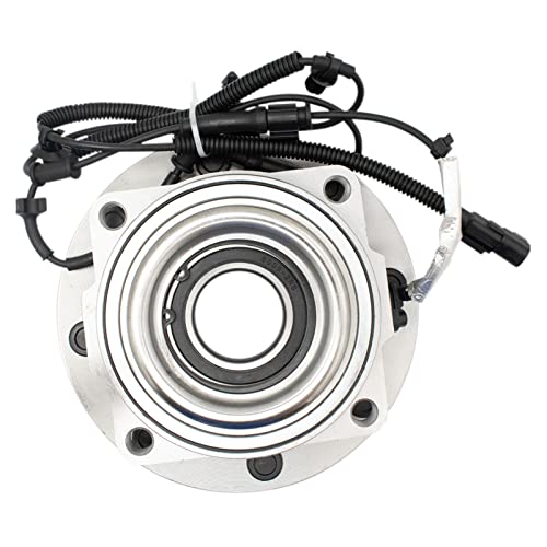 TRQ Front Rear Wheel Bearing & Hub Assembly 4WD with ABS Sensor Compatible with 2017-2022 Ford F-250 Super Duty F-350 Super Duty - Image 5