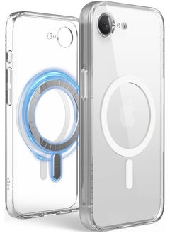 Elago Magnetic Hybrid for iPhone 16E Case Cover (2025) Compatible with MagSafe - Clear White  - Image 1