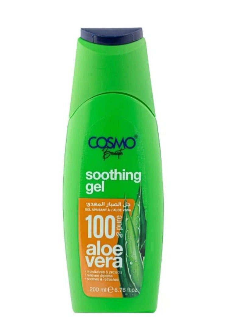 LOFIAN Women's Shaving Razors, 2 Pieces & Aloe Vera Soothing Gel 200 Ml Bundle - Image 3