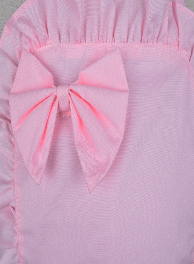 Love Potato Cute Girls Bowknot Lady's Kitchen Restaurant Women's Cake Apron Fashion Funny Aprons for Christmas Gift (Pink) - Image 3
