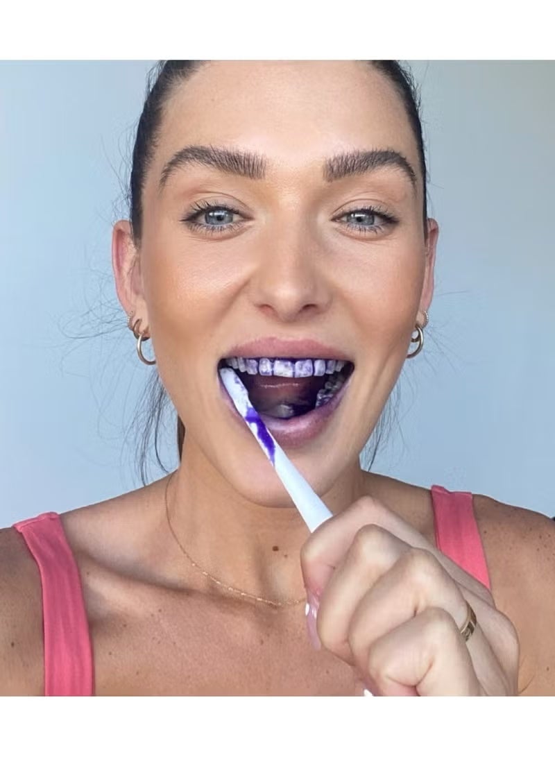 HiSmile Teeth Color Corrector, Purple Teeth Brightening Toothpaste, Remove Stains, Teeth Brightening Purple Toothpaste, Remove Coffee, Stains, Yellow Teeth (30ml） - Image 5