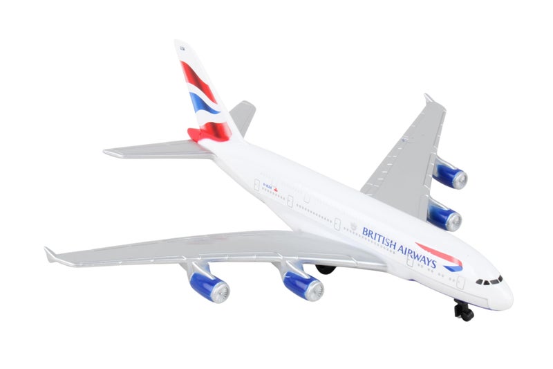 Daron Worldwide Trading RT6008 British Airways A380 Single Plane, White - Image 5