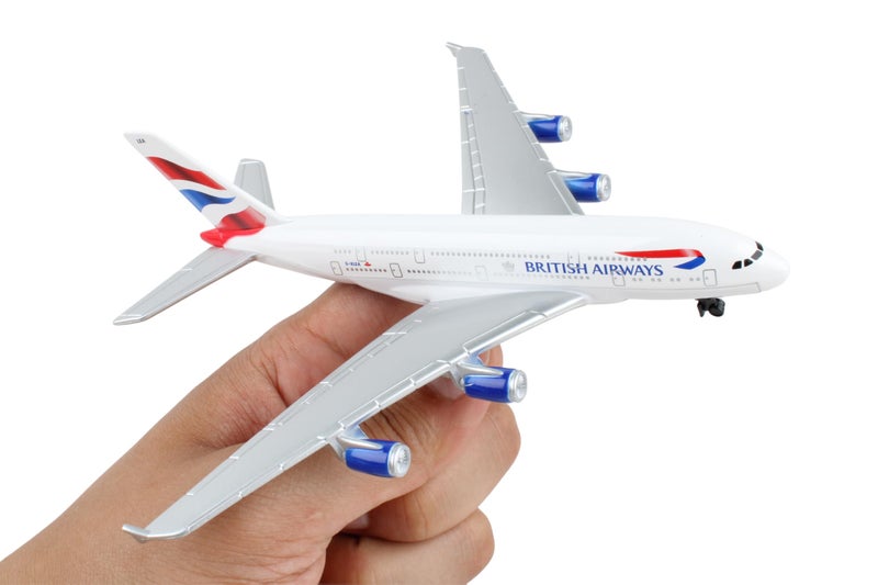 Daron Worldwide Trading RT6008 British Airways A380 Single Plane, White - Image 4