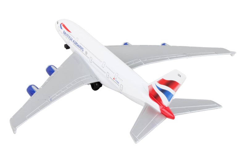 Daron Worldwide Trading RT6008 British Airways A380 Single Plane, White - Image 2