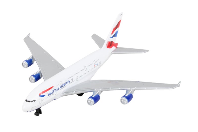 Daron Worldwide Trading RT6008 British Airways A380 Single Plane, White - Image 3