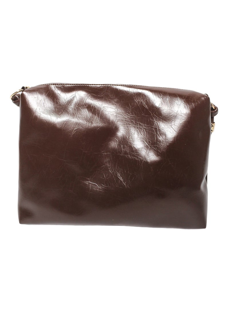 Glitter Women Hand Bag - Brown - Image 2