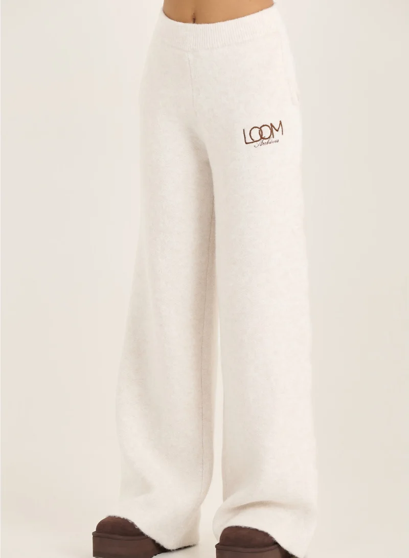 LOOM ARCHIVES LOOM Knit Straight Leg Trouser