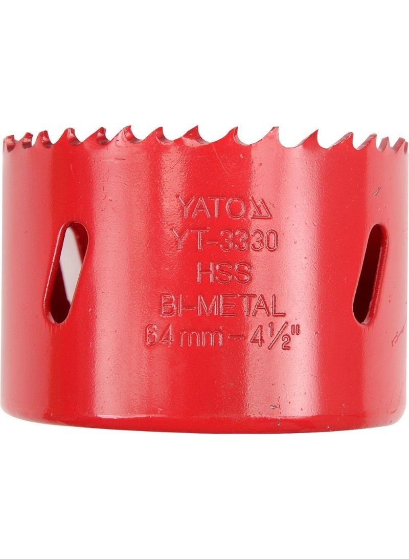 YATO Bi-Metal Hole Saw 64mm  YT-3330