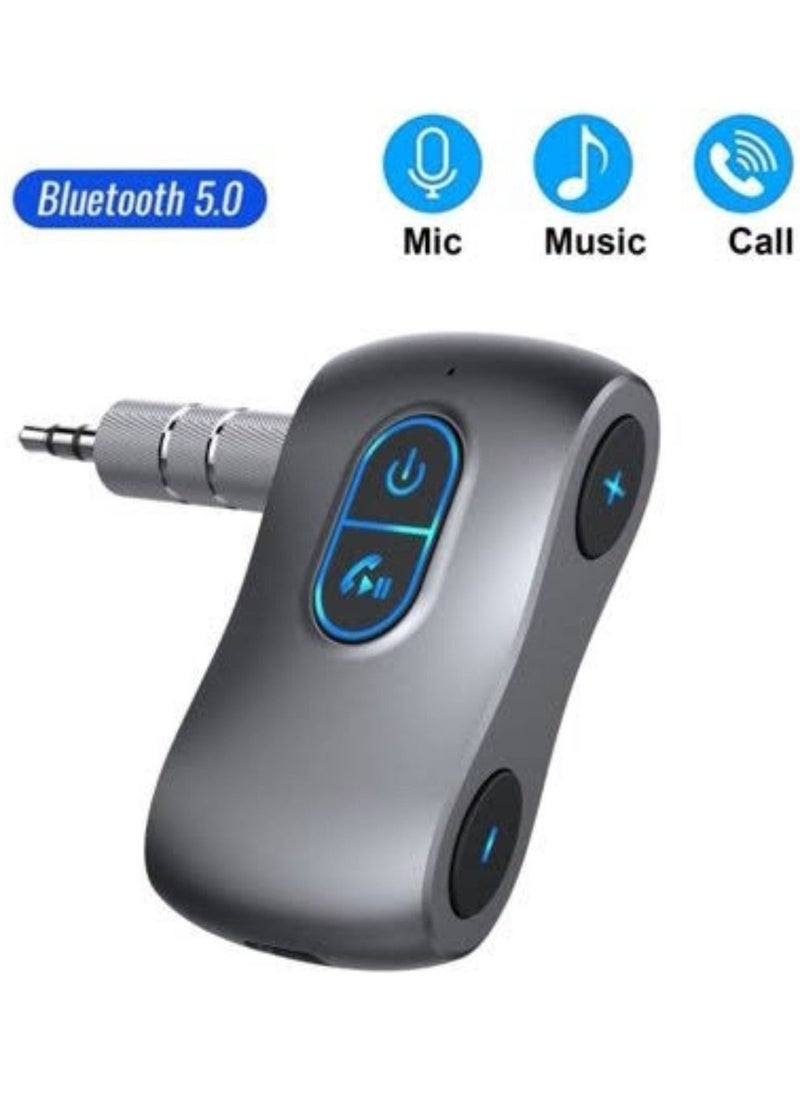 Aux blue-tooth Adapter Car portable hands-free blue-tooth 5.0 audio Transmitter Receivers - Image 1