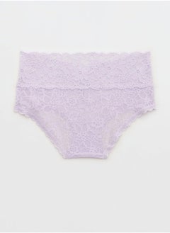 Aerie High Leg Lace Detail Brief  - Image 2