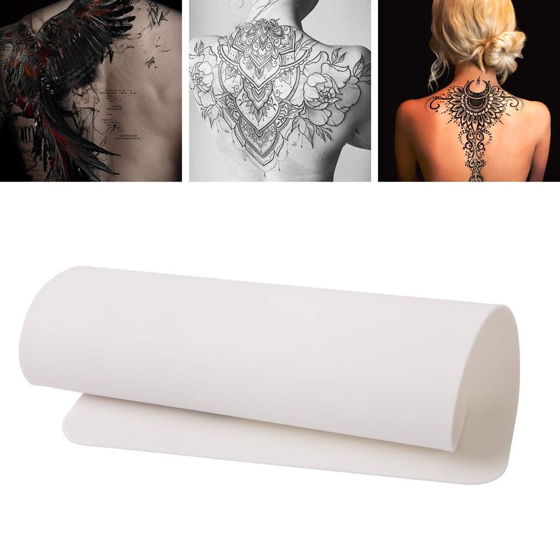 Aravli Plain Tattoo Practice Skin for Tattoo Supplies Beginners and Experienced Tattoo Artists Silicone Type 8x6 Practice Tattoo Skin Sheet for Makeup Practice - Image 4