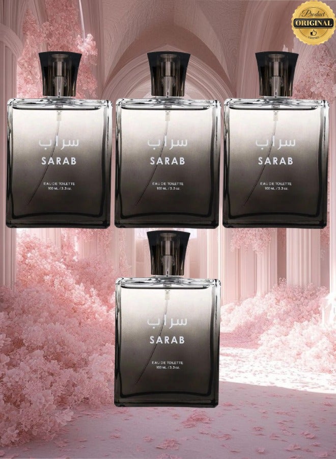 سراب 4 قطع عطر سراب 100 مل - Image 1
