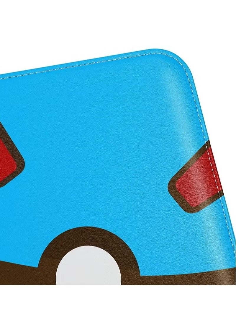 Pokemon Compatible Cards Binder, Card Holder Pocket, Portable Card Collection Album Holder Book, Fits 400 Cards With 50 Removable Sleeves, Trading Card Binder with Carrying Case - Image 3