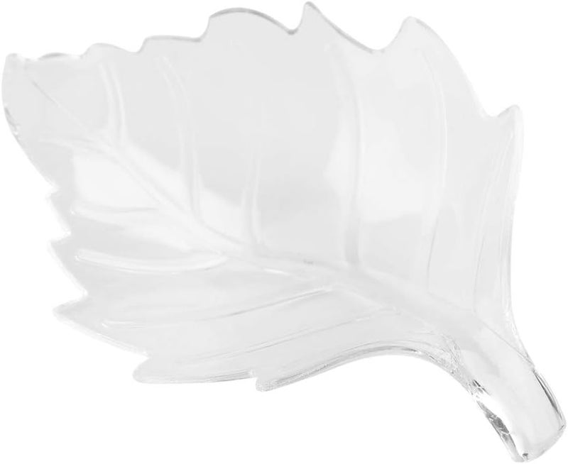 Large Acrylic Aquarium Shrimp Feeder Dish Leaf Shaped Food Bowl For Fish Reptile Pets - Image 4