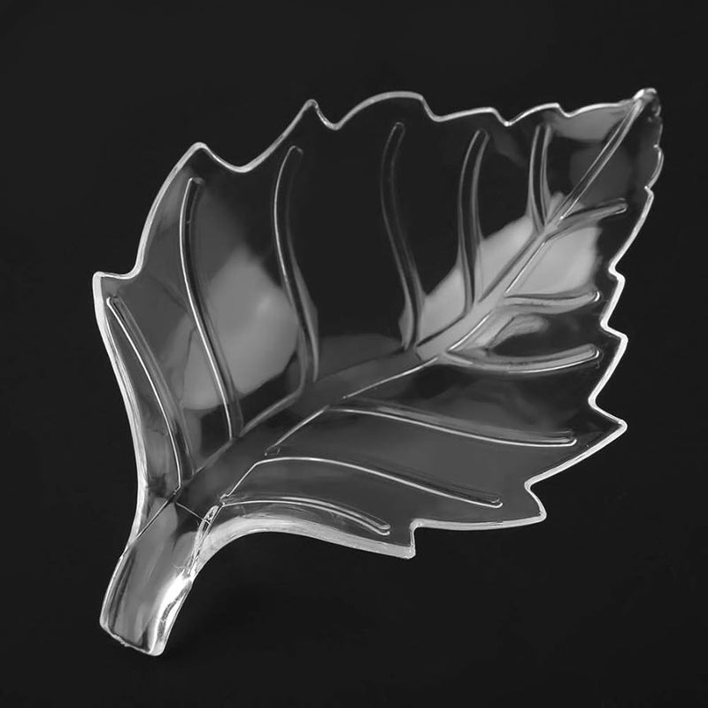 Large Acrylic Aquarium Shrimp Feeder Dish Leaf Shaped Food Bowl For Fish Reptile Pets - Image 5