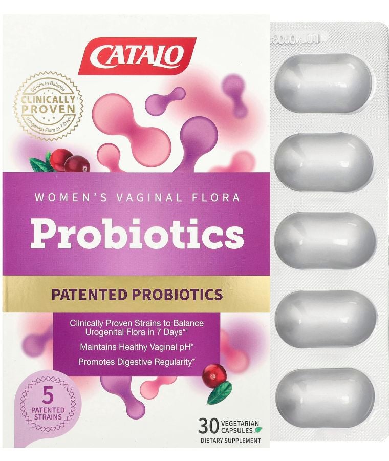 Women's Vaginal Flora Probiotics 30 Vegetarian Capsules