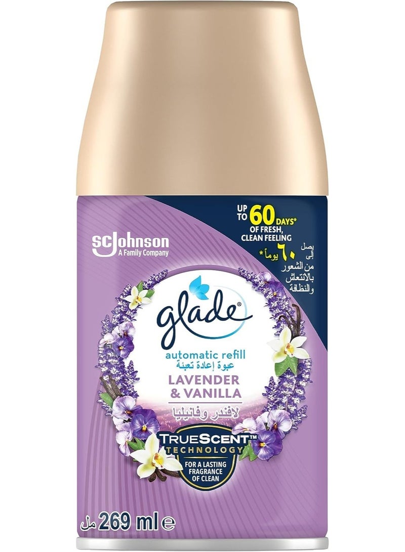 Glade Automatic Spray Holder With Lavender & Vanilla Freshener Upto 60 Days Of Automatic Freshness 269 ML - Image 3