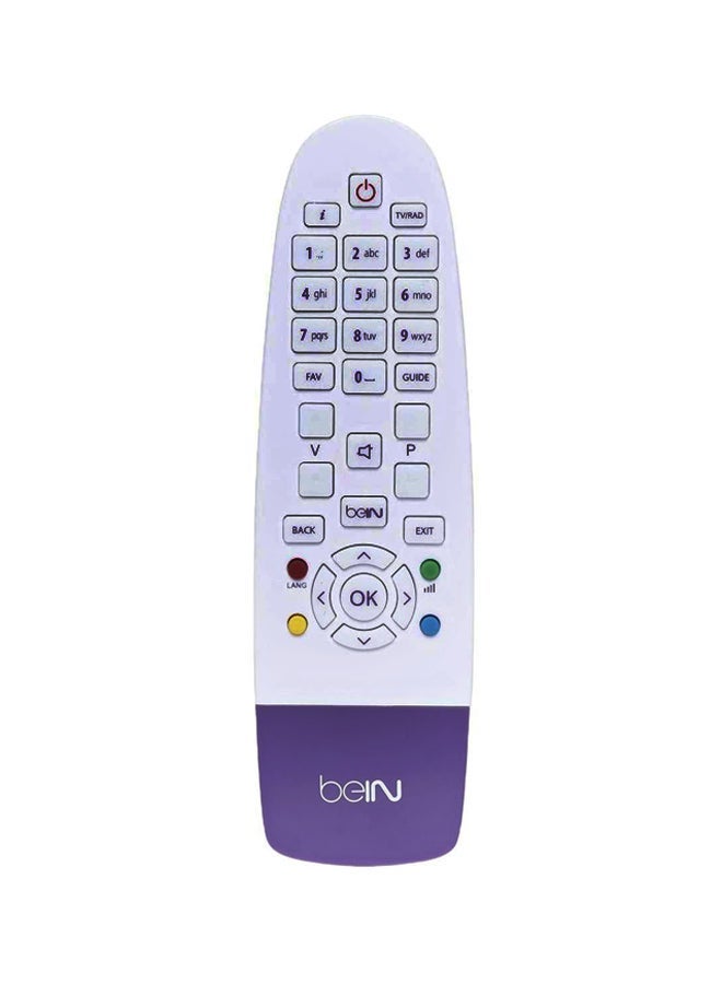 bein Sports Receiver Remote Control White/Purple