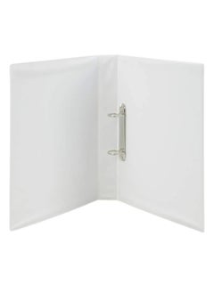 PARTNER 20-Piece Two Ring Presentation Ring Binder White 25mm Spine  - Image 3