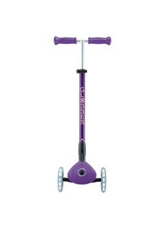 GLOBBER Globber Primo Foldable Plus Lights 3-wheel Kick Scooter Purple  - Image 5