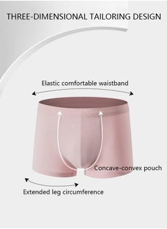 DUNISO 4 Pack Men's Briefs Set Men's Cotton Boxers Short Briefs Underwear Breathable and Soft Underpants with High Elastic Waistband  - Image 5