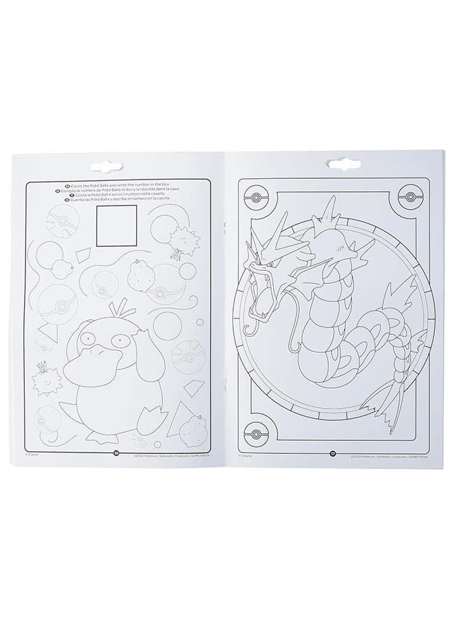 Crayola Pokemon Activities Coloring Book | 32 Pages with 7 Markers Included Featuring All Your Favorite Pokemon Characters Creative Fun at Home and On-the-Go | Ages 3+ - Image 2