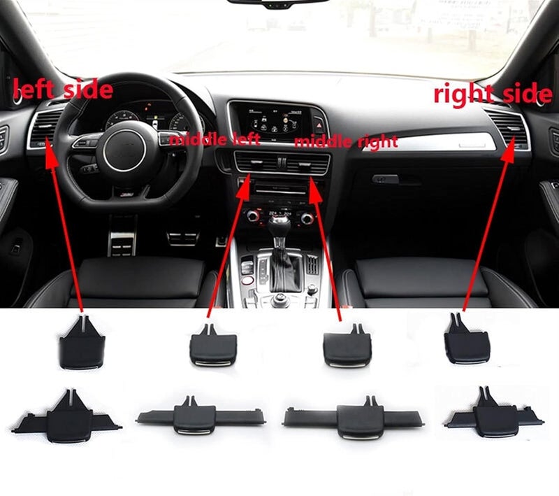 Wivplex Dashboard A/C Air Vent Clip for Q5 2009-2017 - Image 3