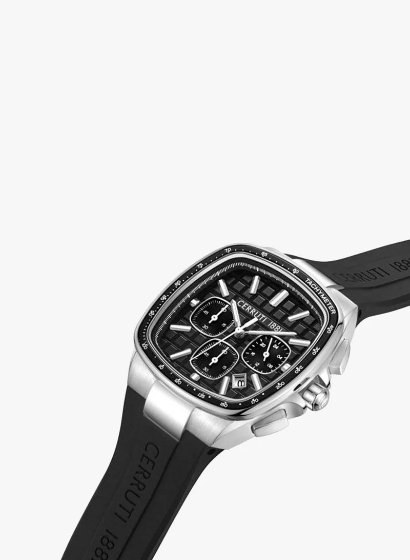 CERRUTI 1881 Cerruti 1881 Gents Stainless Steel Black Matt Dial Watch