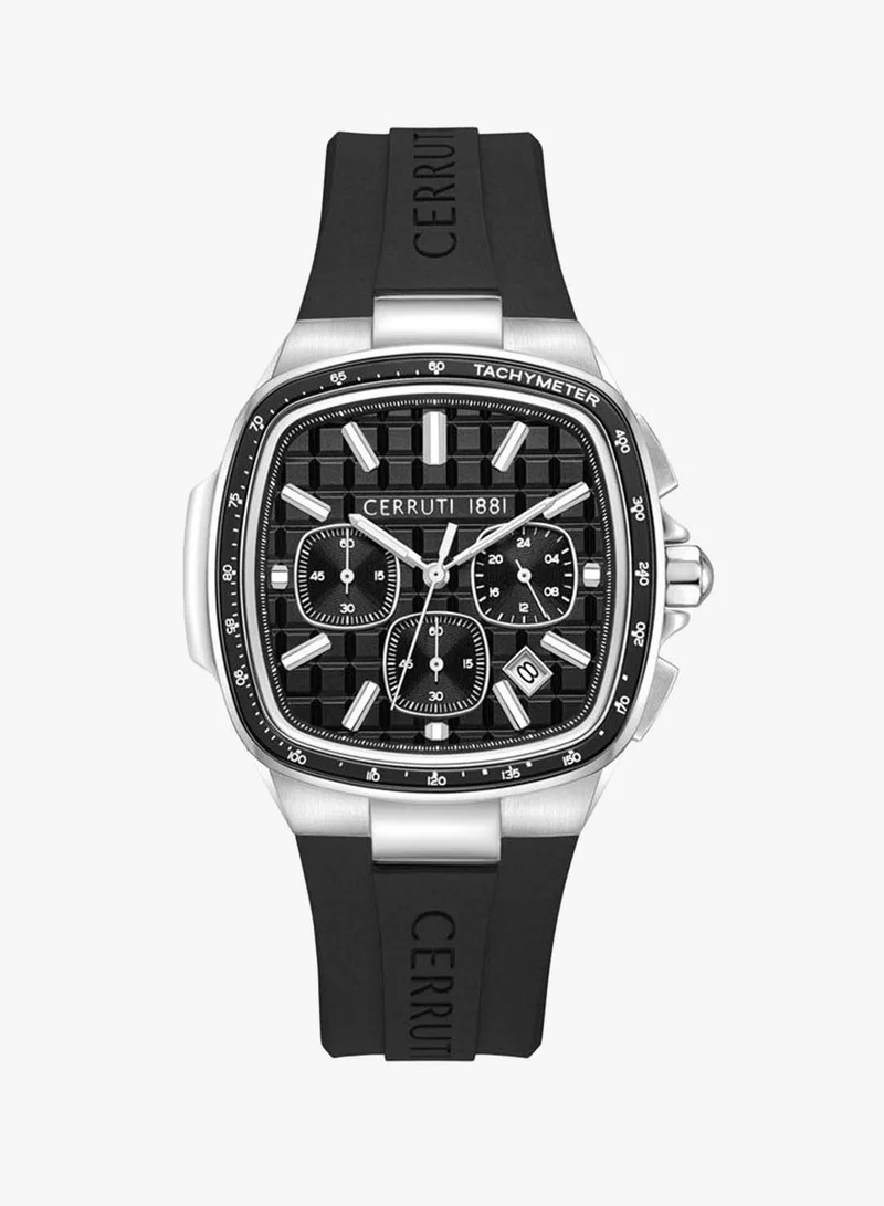 CERRUTI 1881 Cerruti 1881 Gents Stainless Steel Black Matt Dial Watch