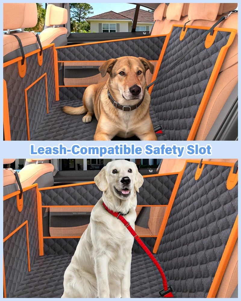 Instraella Dog Car Seat for Large Dogs, Half Back Seat Extender with Hard Bottom, Waterproof Non-Slip Pet Car Seat for Cars, SUVs and Trucks, Fits Medium Dogs - Image 4