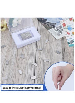 SYOSI Powerful Neodymium Magnets 20 Pack Super Strong Waterproof Neodymium Bar Magnets Strong Permanent Rare Earth Magnets for Fridge DIY Building Scientific Craft and Office Magnets 20x10x3mm  - Image 5