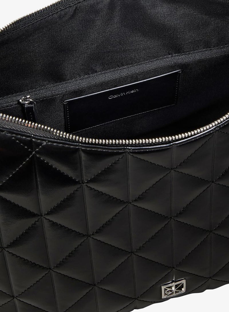 CALVIN KLEIN Quilted Medium Shoulder Bag - Image 3