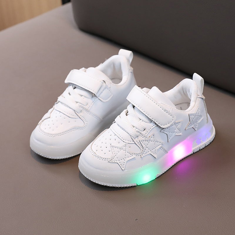 Mesh Sneakers Lightweight Flexible Sole Walking Shoes For Kids Indoor And Outdoor Activities - Image 1